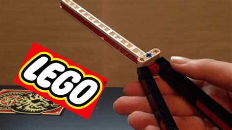 Lego Butterfly Knife - YouTube