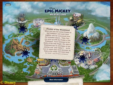 Image - Wasteland-Map.jpg | Epic Mickey Wiki | Fandom powered by Wikia