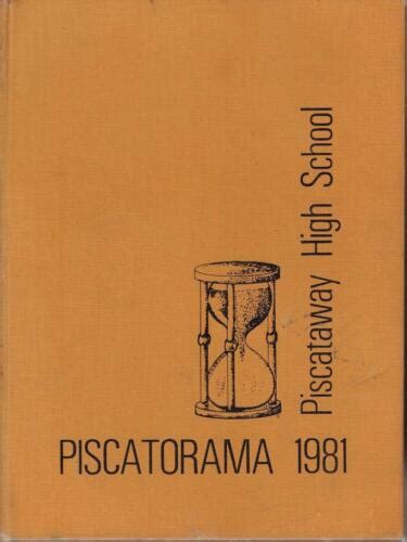 RARE 1981 PISCATAWAY HIGH SCHOOL NEW JERSEY YEAR BOOK ANNUAL VERY GOOD ...