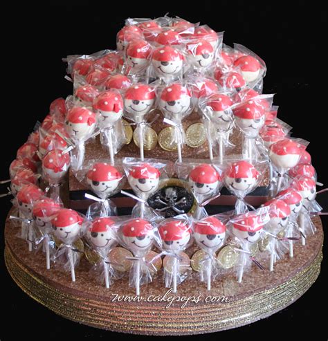 Candy's Cake Pops: Pirate Themed Cake Pops & CakePop Cake Display