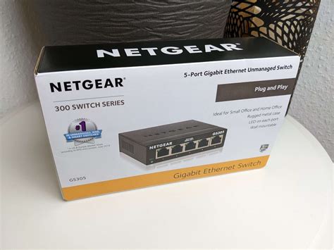 Netgear GS305 Gigabit LAN Switch Test: Guter 5 Port Switch!