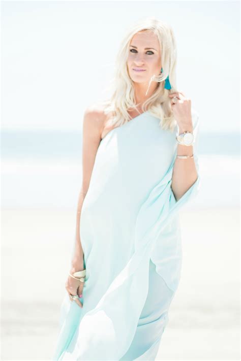 Light Blue Beach Maxi Dress - Mckenna Bleu