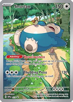 Snorlax | Scarlet & Violet Promo Cards | TCG Card Database | Pokemon.com