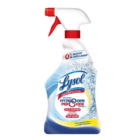 Lysol 650 mL All Purpose Cleaner with Hydrogen Peroxide | The Home Depot Canada