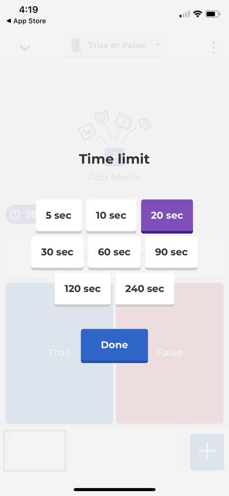 Kahoot iOS app screenshots