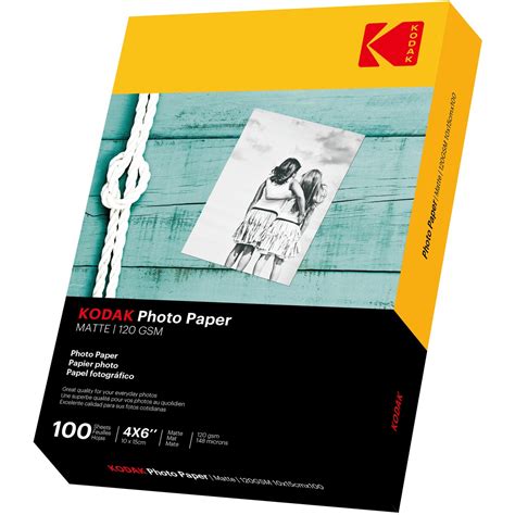 Kodak A4 Matte Photo Paper - 100 Sheets | BIG W