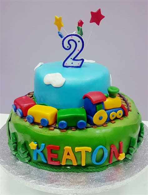 Choo Choo train cake | Cake, Train cake, Birthday cake