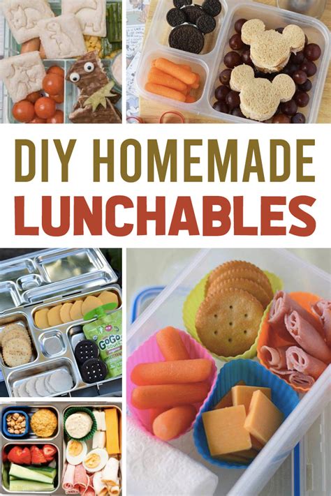 Over 20 DIY Lunchable Ideas That Kids Will Love!