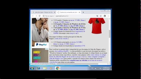 Tutorial john the ripper, windows - YouTube