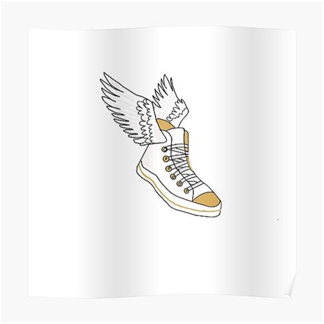 "Percy Jackson Flying Shoes" Poster for Sale by SimplyHilarious | Redbubble