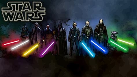 Lightsaber Colors and Meanings (Canon) - Star Wars Explained - YouTube