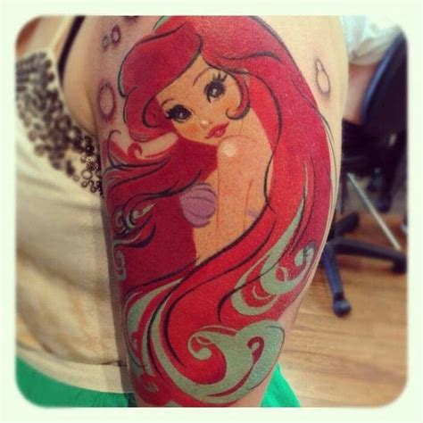 Pin by Elle Motley on ♥Tat -Tat- tattooed up | Disney tattoos, Ariel ...