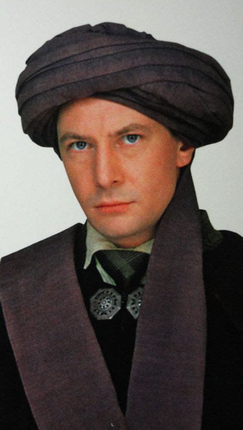 Quirinus Quirrell | Harry potter professors, Harry potter characters ...