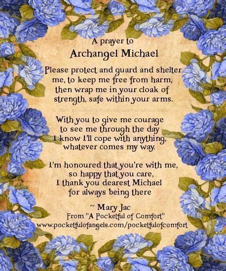 Archangel Michael Prayer - asking for Protection - Strength - Courage ...