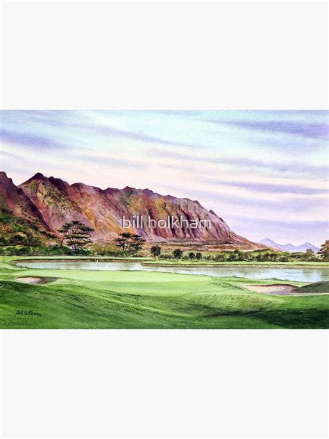 "Koolau Golf Course Hawaii " Poster by billholkham | Redbubble