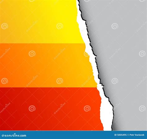 Tear paper background stock vector. Illustration of form - 5005495