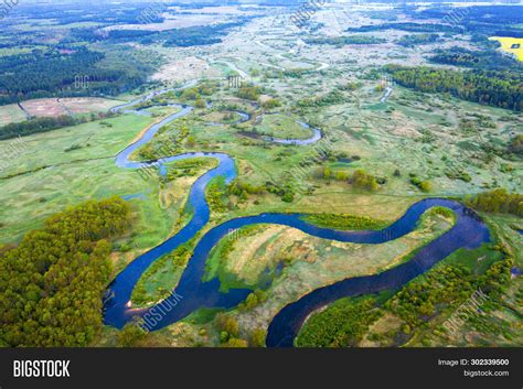 Scenic River Drone Image & Photo (Free Trial) | Bigstock