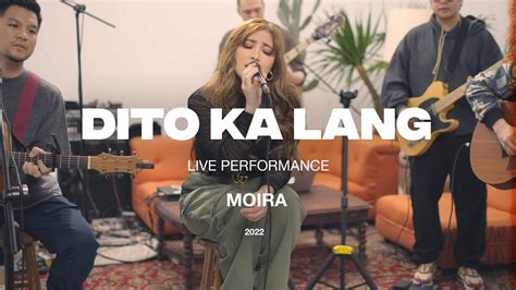 Moira - Dito Ka Lang Chords - Chordify