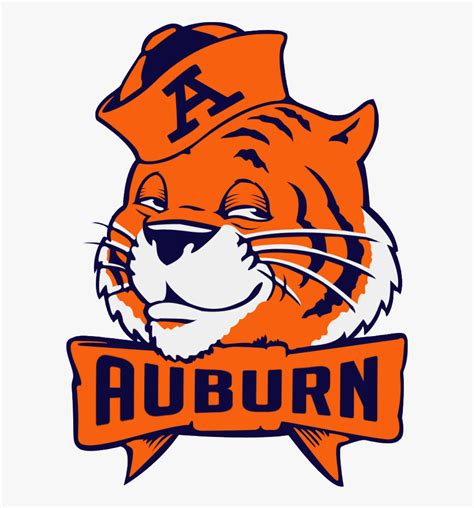 Auburn Tigers Old Logo , Free Transparent Clipart - ClipartKey