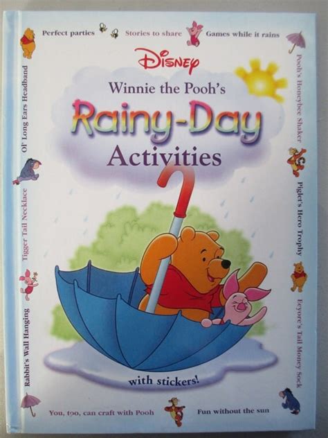 K Winnie The Pooh Rainy Day Activities hardbound book to