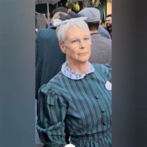 Jamie Lee Curtis, Owen Wilson, & LaKeith Stanfield Work at Haunted Mansion in Disneyland to ...