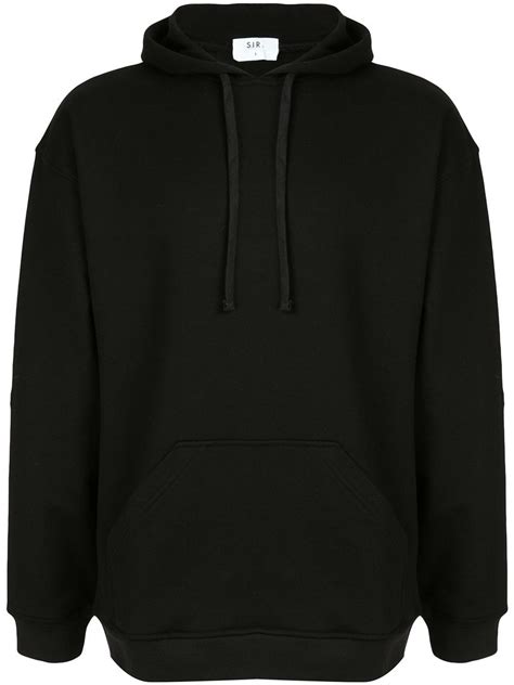 Sir oversized drawstring hoodie black – Artofit