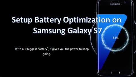 How Do I Set Up Battery Optimization on Samsung Galaxy S7