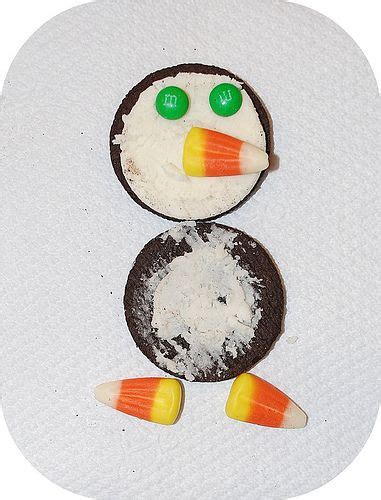 Penguin Snack Recipe For Kids. | Winter preschool, Kindergarten crafts ...