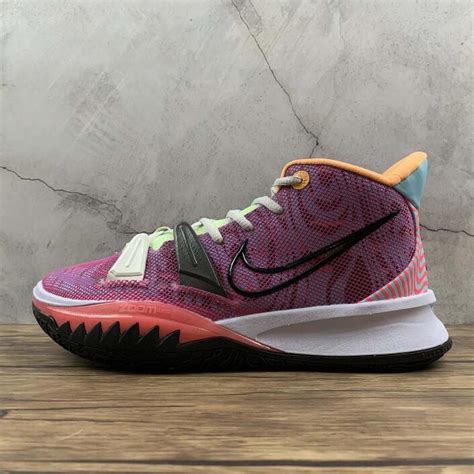 Athlete Nike Kyrie 7 EP DC0588-601 Pink Purple White Shoes – Men Air Shoes