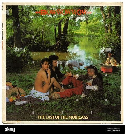 Bow Wow Wow - The Last Of The Mohicans - Classic vintage vinyl album Stock Photo - Alamy