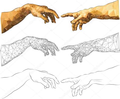 The Creation of Adam Stock Vector by ©portokalis 83697008