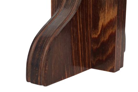 Geometric Art Deco Rosewood Bookends