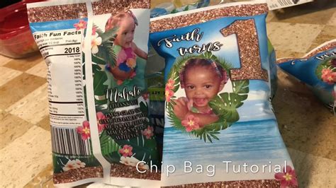 DIY Chip Bags for Parties & Events - YouTube