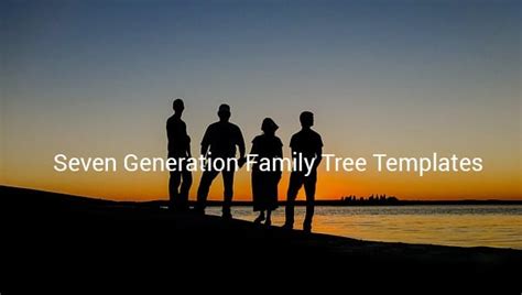 Seven Generation Family Tree Template – 9+ Free Word, Excel, PDF Format ...