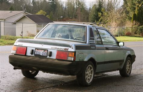 OLD PARKED CARS.: Two-For Tuesday: 1984 Datsun/Nissan Pulsar NX.