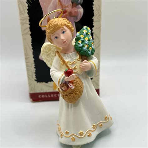 Vintage Hallmark Christmas Ornament Christkindl Angel Collectors Series - Ornaments