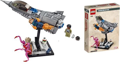 SDCC '19: LEGO Exclusive Captain Marvel Set Includes Flerken