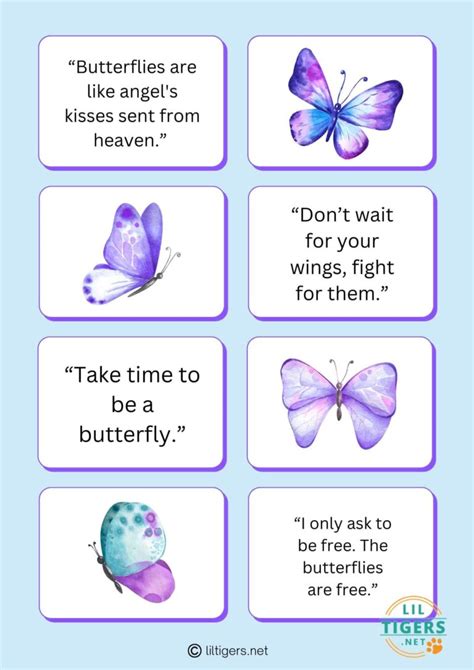 110 Inspiring Butterfly Quotes for Kids - Lil Tigers