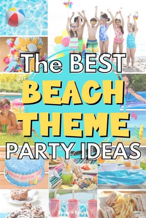 Beach Birthday Party Ideas – The Organized Mom