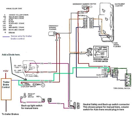 Ford Trailer Brake Controller Wiring Diagram - Wiring Diagram