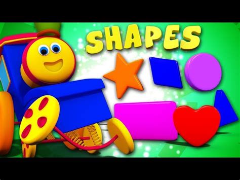 The Shapes Song | Learning Videos by Bob The Train On Kids Tv - Videos For Kids