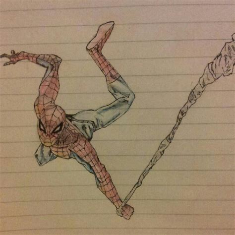 Spider-man web slinging by k4rleeto on DeviantArt