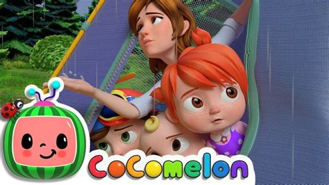 Rain Rain Go Away Lyrics - CoComelon - Kids Songs