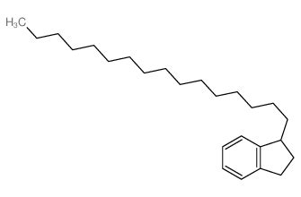 1-(2,3-dihydro-1H-inden-1-yl)hexadecane | CAS#:55334-29-7 | Chemsrc