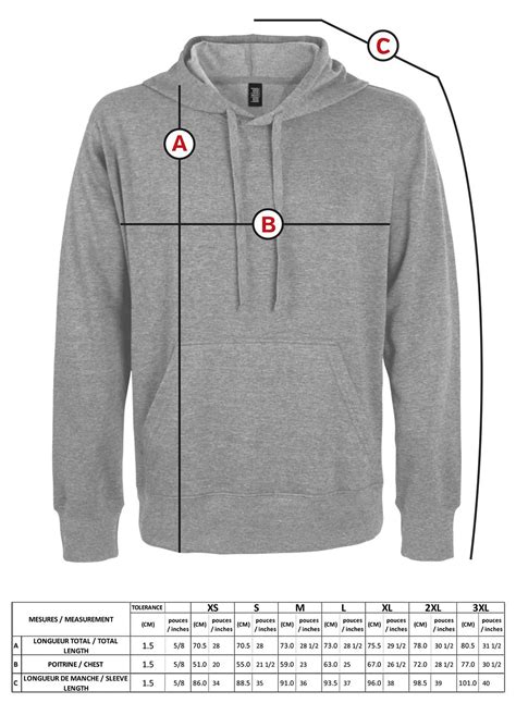 CPKC Sizing Chart