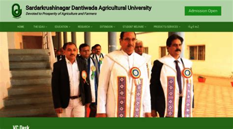 sdau.edu.in - Sardarkrushinagar Dantiwada Ag... - Sdau Edu