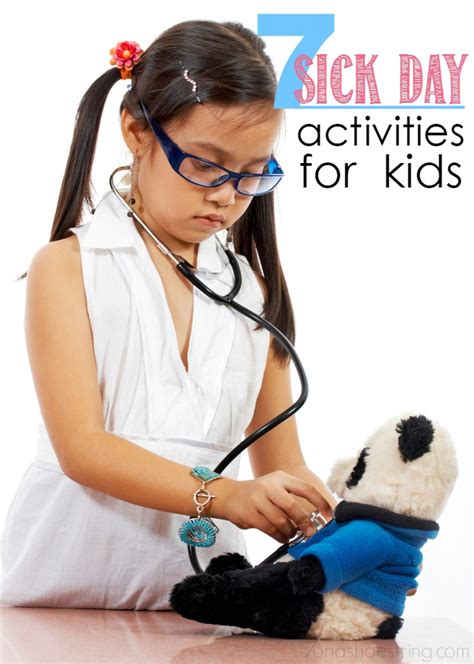 7 Sick Day Activities for Kids