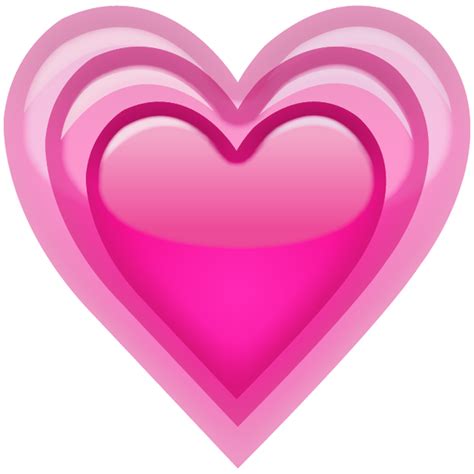 Download Growing Pink Heart Emoji Icon | Emoji Island