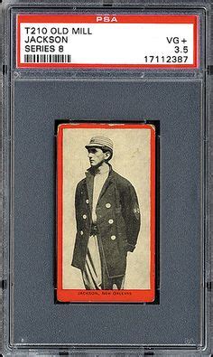 1910 Old Mill Tobacco Shoeless Joe Jackson minor league card Baseball ...