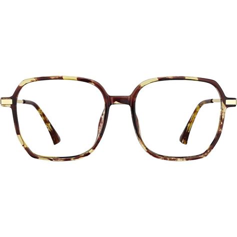 Tortoiseshell Square Glasses #7837725 | Zenni Optical in 2024 | Glasses ...